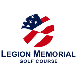 image of American flag with wording - Legion Memorial Golf Course